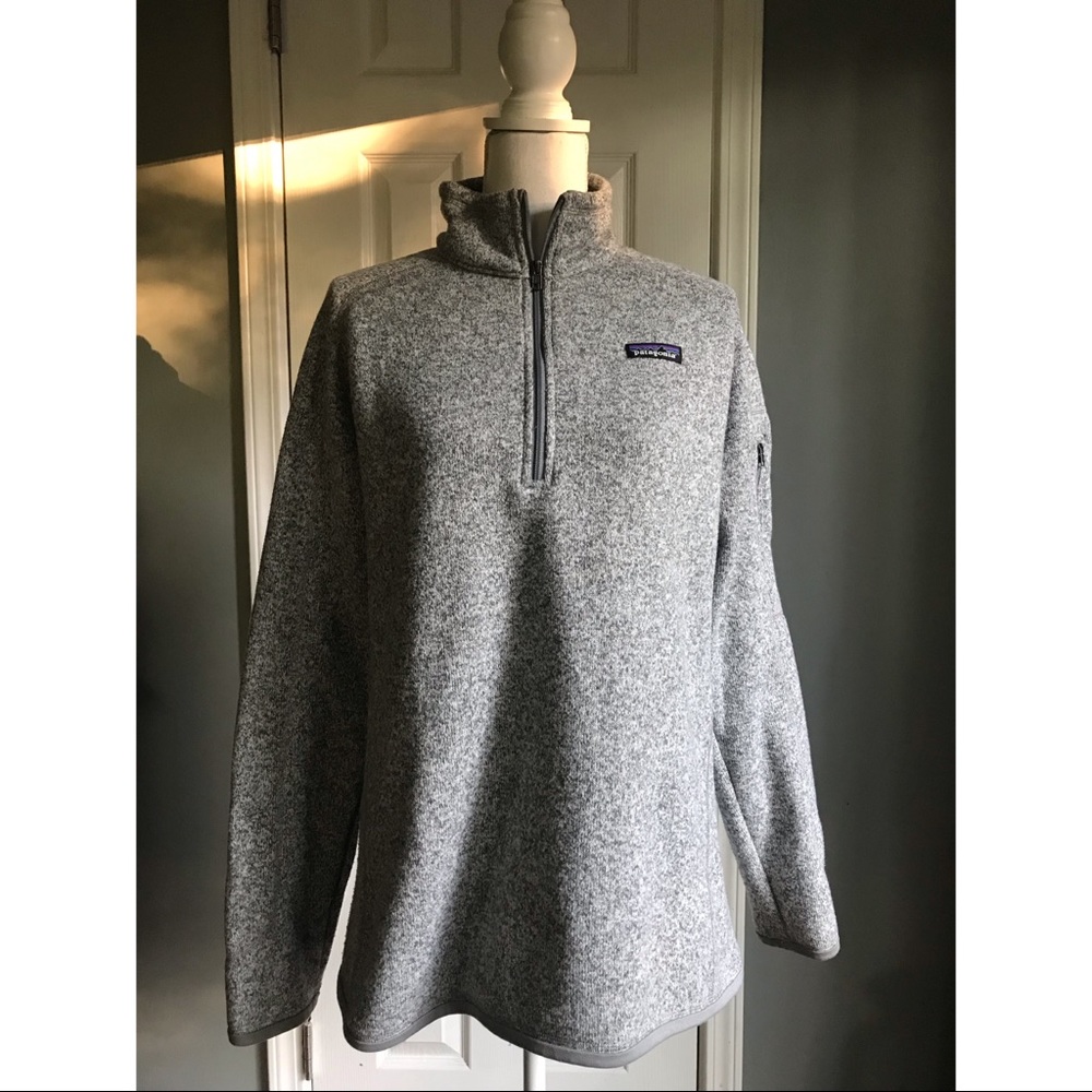 Women’s Patagonia Better Sweater 1/4 Zip Grey